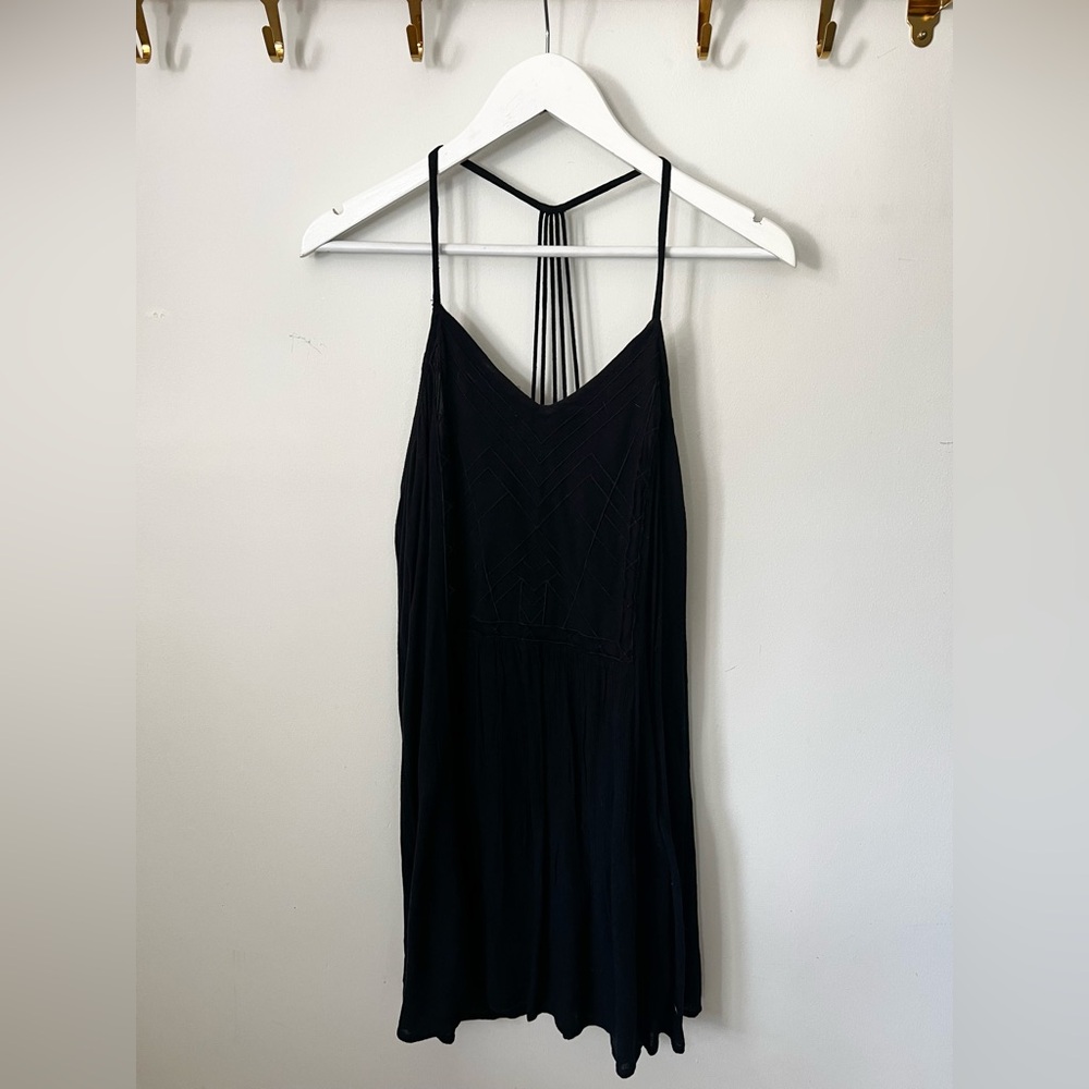 Roxy Black Strappy Boho dress